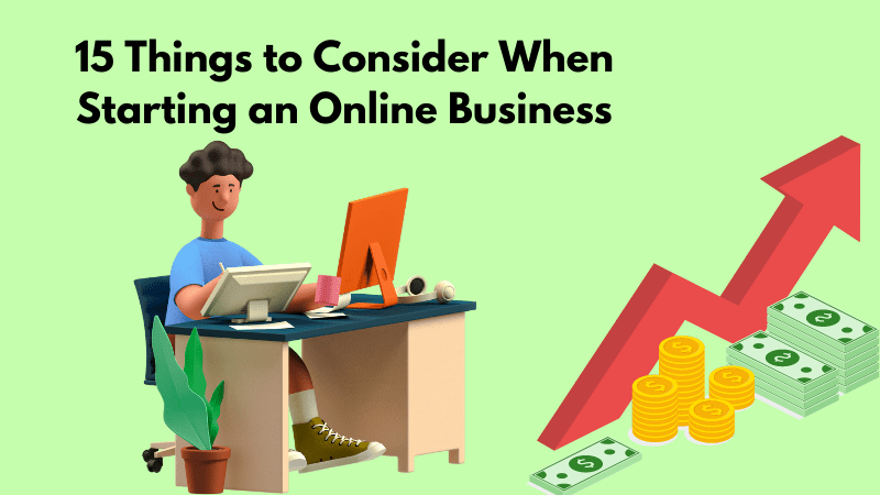 15 Things to Consider When Starting an Online Business