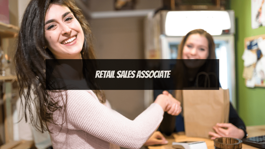part-time weekend jobs- retail sales associates