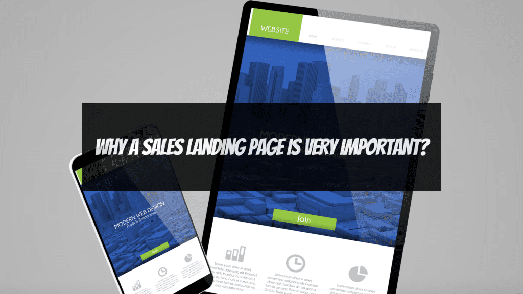 What Is a Sales Landing Page - Why a Sales Landing Page is Very Important?
