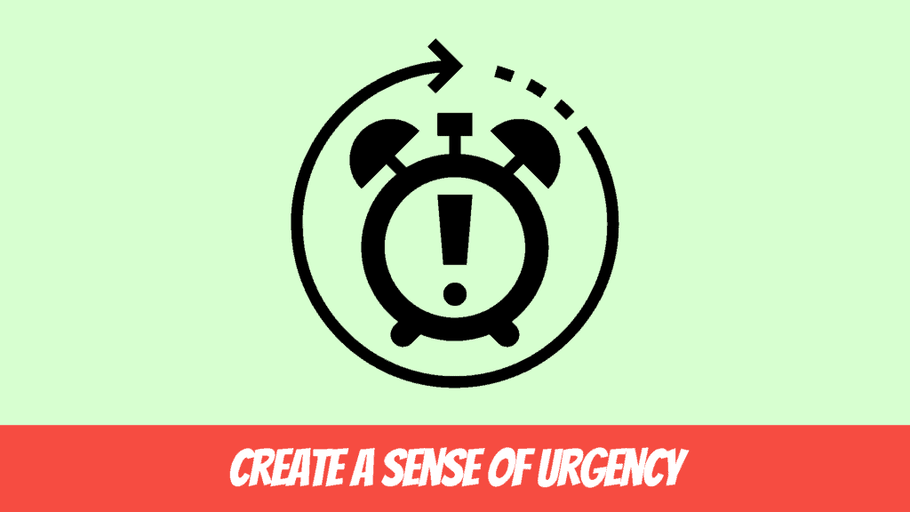 How to Generate More Sales as An Affiliate Marketer in affiliate Marketing - Create a sense of urgency