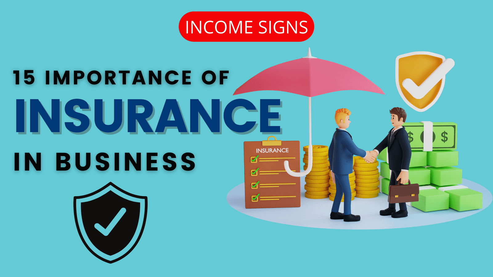 Importance of Insurance in Business - Income Signs